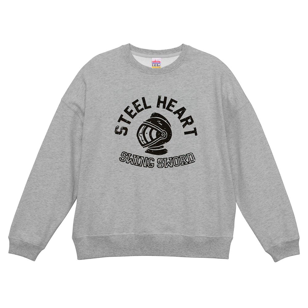 STEEL HEART SWEATSHIRT (GREY)