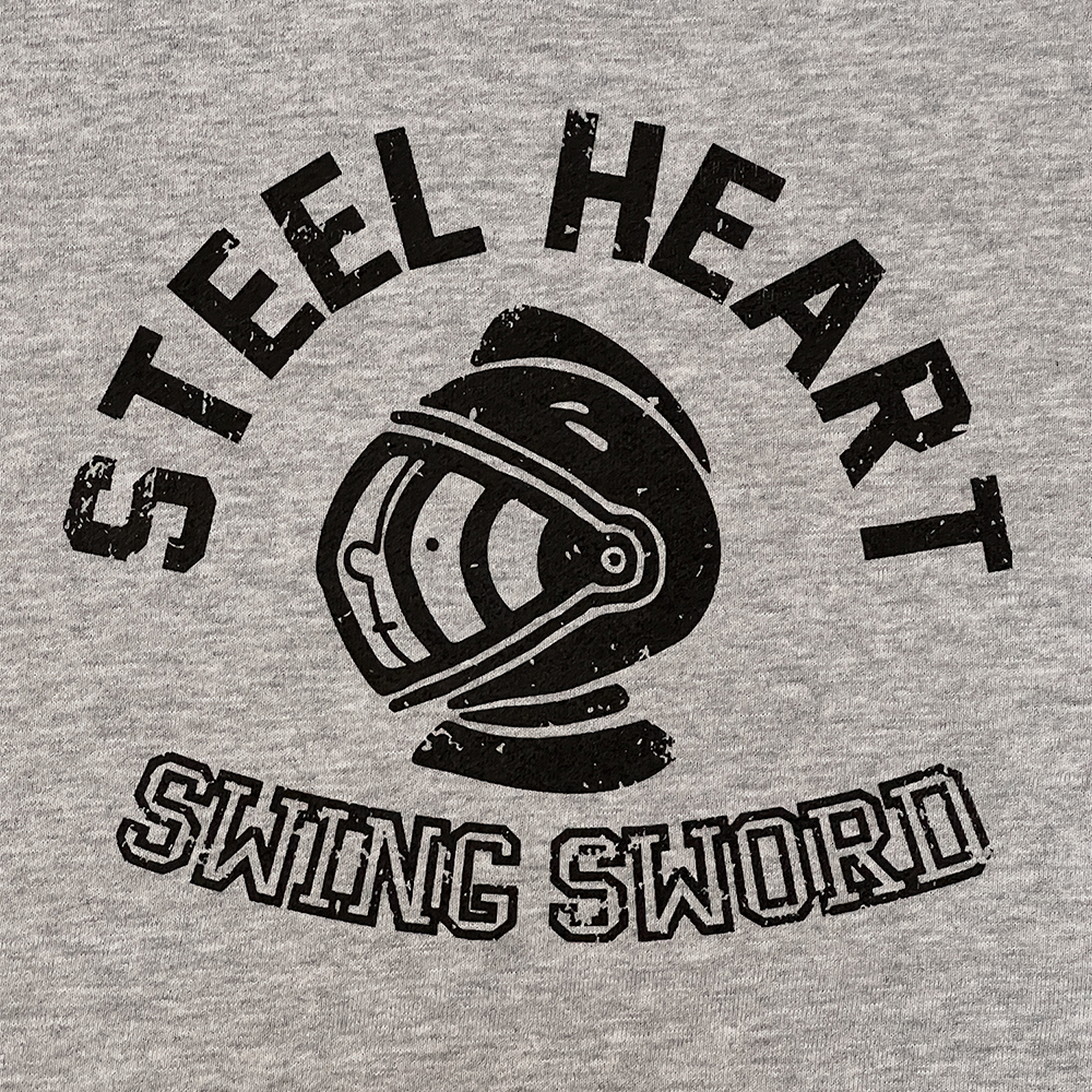 STEEL HEART SWEATSHIRT (GREY)